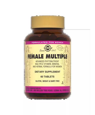 SOLGAR Multivitamin and mineral complex for women 60pcs
