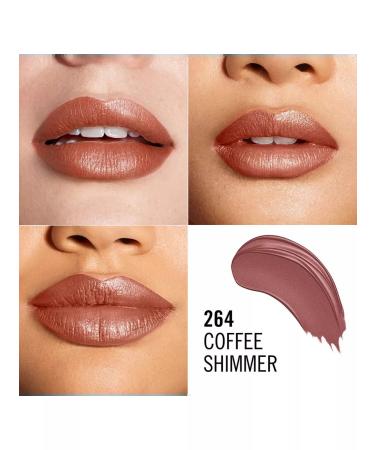 Rimmel Lipstick Lasting Finish Satin 264 Coffee Shimmer 4g - Buy Online on GoSupps.com