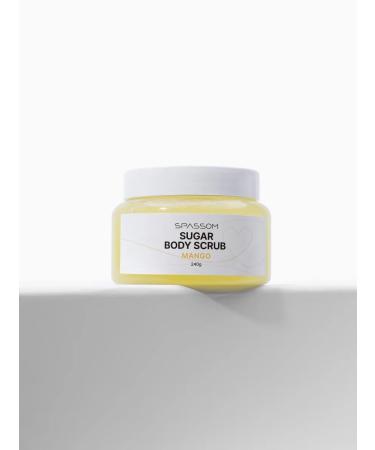 SPASSOM Sugar body scrub with oils 240 grams - Buy Online on GoSupps.com