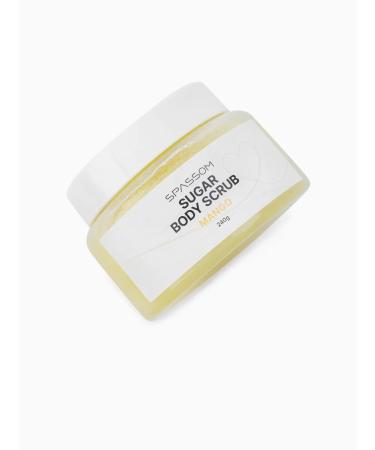 SPASSOM Sugar body scrub with oils 240 grams - Buy Online on GoSupps.com