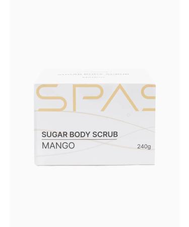 SPASSOM Sugar body scrub with oils 240 grams - Buy Online on GoSupps.com
