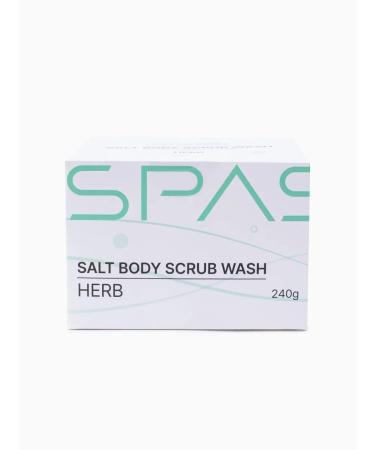 SPASSOM Salt body scrub with oils 240 grams - Buy Online on GoSupps.com
