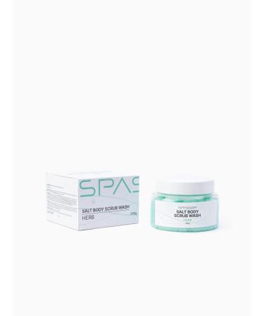 SPASSOM Salt body scrub with oils 240 grams - Buy Online on GoSupps.com