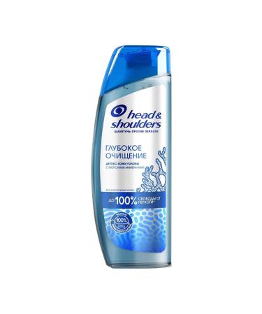 Head & Shoulders Shampoo against dandruff deep cleansing 300 ml - Buy Online on GoSupps.com