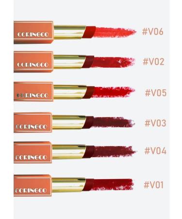 Coringco Lipstick with powder effect V05 - Buy Online on GoSupps.com