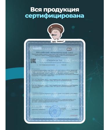 MycoFarm Fungi Reishi Capsula mushroom 120 pcs immunomodulator - Buy Online on GoSupps.com