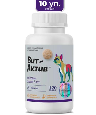 Vit-Active A complex of vitamins for dogs over 7 years 10 pcs
