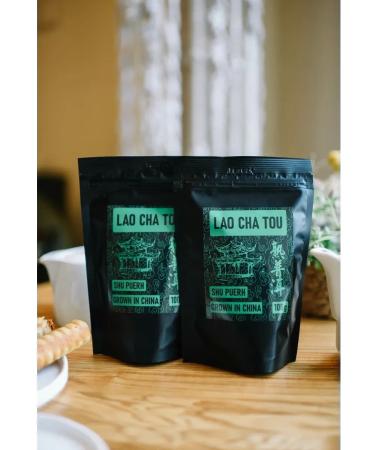 Commander Set of tea Shu Puer Lao Cha Tou Real Chinese 200g - Buy Online on GoSupps.com
