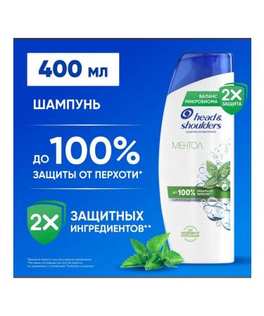 Head & Shoulders Mentol -400ml dandruff shampoo