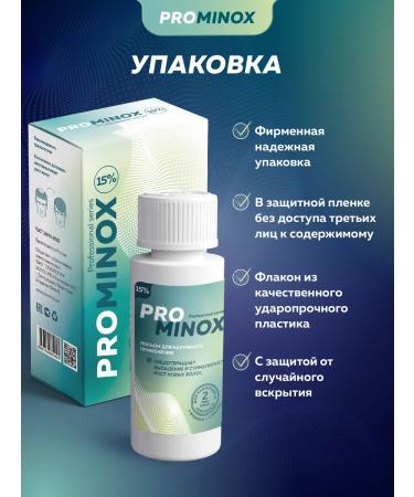 PROMINOX Hair and beard growth 60 ml 15% - Buy Online on GoSupps.com