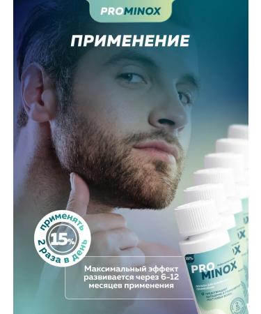 PROMINOX Hair and beard growth 60 ml 15% - Buy Online on GoSupps.com