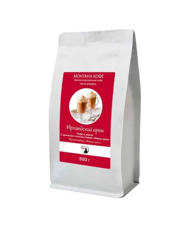 Montana coffee Coffee in the grains of Montana Irish cream (5*500 g) gr. - Buy Online on GoSupps.com