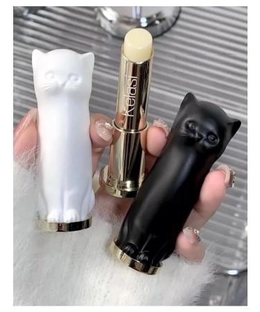 Kiss Beauty Set of lip balms "White + black" 2 pcs - Buy Online on GoSupps.com