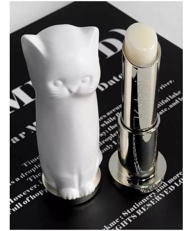 Kiss Beauty Set of lip balms "White + black" 2 pcs - Buy Online on GoSupps.com