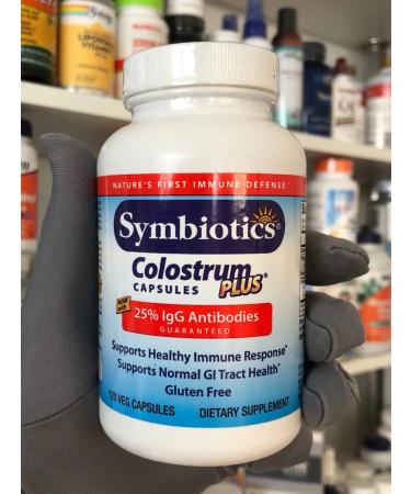 Symbiotics Colostrum Plus 120 capsules