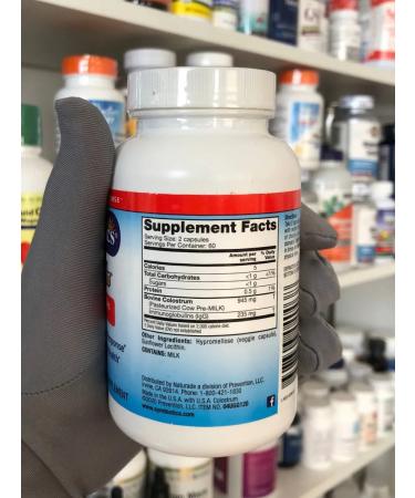 Symbiotics Colostrum Plus 120 capsules - Buy Online on GoSupps.com