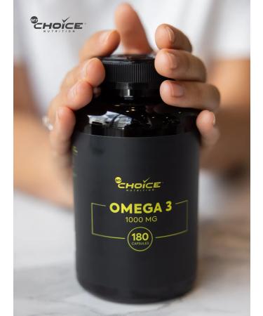 MyChoice Nutrition Omega 3 fatty acids 1360 mg 180 capsules - Buy Online on GoSupps.com