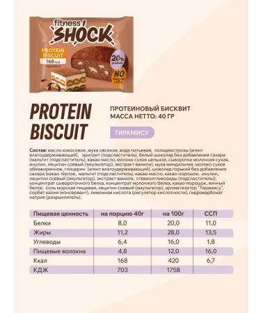 FitnessShock Protein cookies Assorted Dessert Mix Biscuit 9 pcs 40g - Buy Online on GoSupps.com