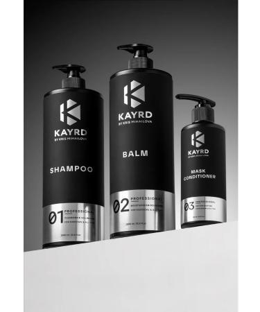 KAYRD Hair shampoo Professional moisturizing 1000 ml - Buy Online on GoSupps.com