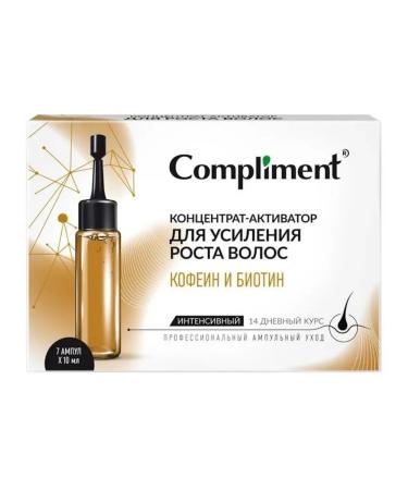 Compliment Concentrate Activator to enhance hair growth 7x10 ml