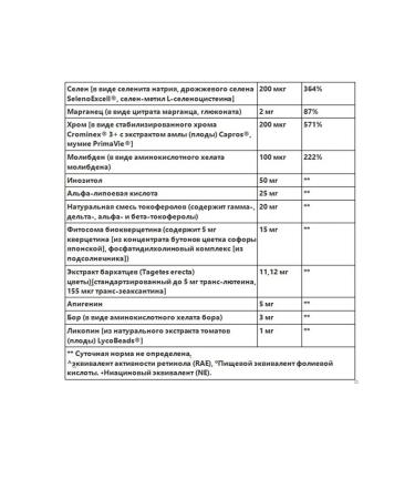 Life extension One-per-day multivitamins and minerals 60 tablets - Buy Online on GoSupps.com