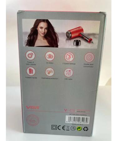 Babyliss Professional hair dryer V-426 red - Buy Online on GoSupps.com