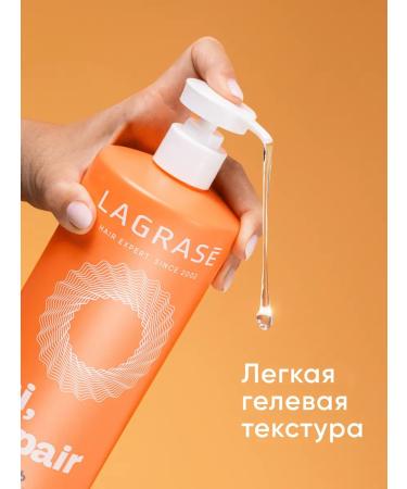 La Grace Lagrase recovery shampoo for dry hair 1l - Buy Online on GoSupps.com