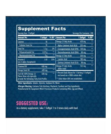 Haya Labs Omega 3-6-9 fish oil in capsules - Buy Online on GoSupps.com