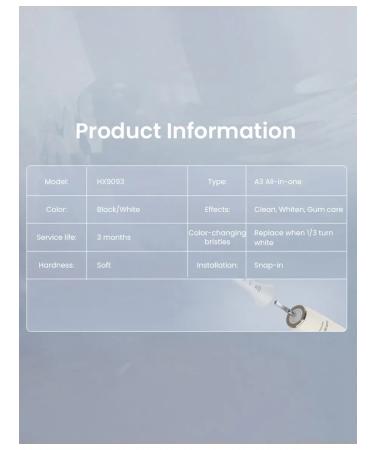 Philips Electric shade HXP093 Black - Buy Online on GoSupps.com