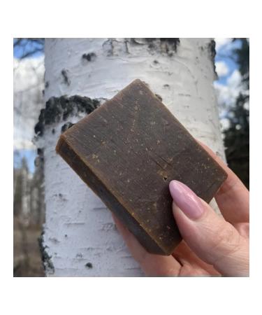 Lelya - natural cosmetics Soap natural tar birch gift - Buy Online on GoSupps.com