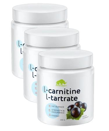 Prime Kraft Sports nutrition L-Carnitinel-Tartrate Currants 200g 3pcs