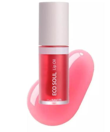 THE SAEM Eco Soul Lip Oil Berry lip oil with raspberries 6ml