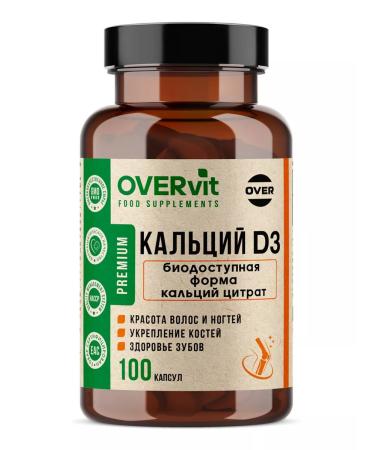 OVER Calcium d3 Bio -access form for nail bones No. 100 - Buy Online on GoSupps.com