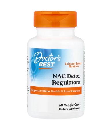 Doctor's Best NAC Detox n-acetylcistaine 60 capsules