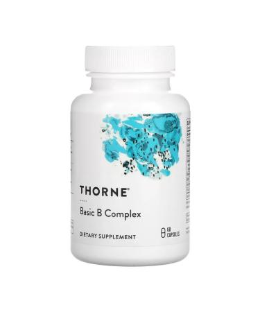 Thorne Basic B Complex B vitamins 60 capsules