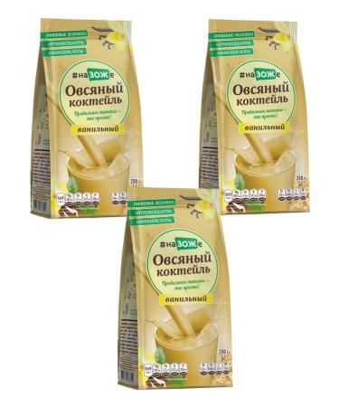 ECO REST Oatmeal vanilla oatmeal 3pcs. for 250g