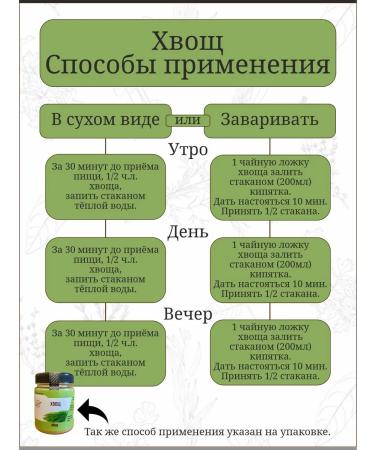 Otvarchik pei Horsetail of field grass - Buy Online on GoSupps.com