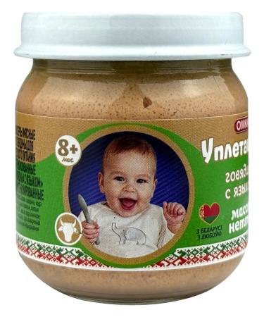 OMCC Children's mashed potatoes "Eptake!" - beef -language 80 g - 4 pcs - Buy Online on GoSupps.com