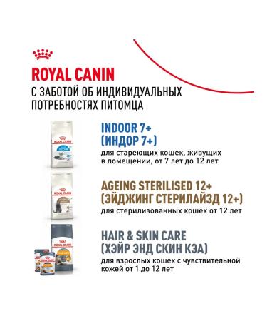 ROYAL CANIN Sterilized 7+ Dry food for cats 3.5 kg - Buy Online on GoSupps.com