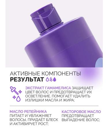 Concept Set of tint shampoo and balm neutralizer of yellowness - Buy Online on GoSupps.com