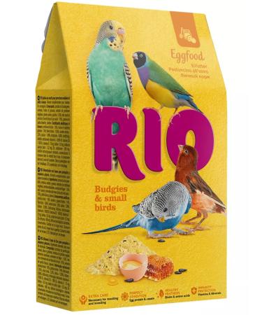 RIO Feed egg wavy parrots of small birds Eggfood 250g 4pcs - Buy Online on GoSupps.com