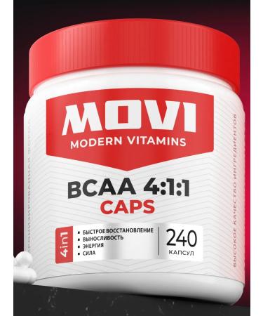 MOVI BCAA 4 1 1 in capsules 240 pcs