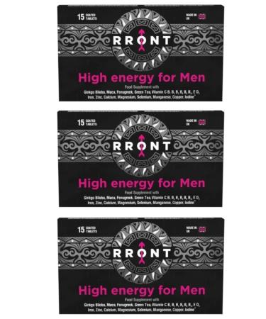 RONT RRONT Vitamin-mineral complex for men 15tab 3UP