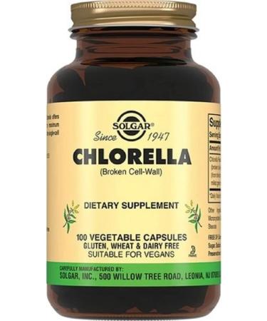SOLGAR Chlorella 100 pcs capsule weighing 693 mg