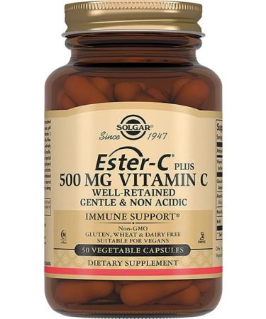 SOLGAR Esther-s plus vitamin C 500 mg 50 pcs capsule weighing 840 mg