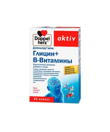 Doppelherz Glycine asset + v-vitamins