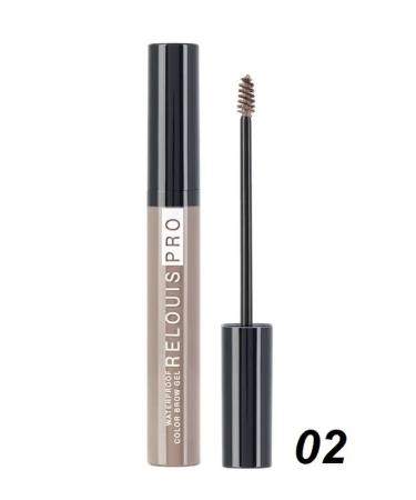 RELOUIS Mascara C fixer for eyebrows brown Pro tone 02 - Buy Online on GoSupps.com