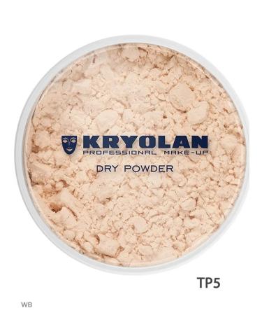 Kryolan Powder with a Dry Powder Power 100 gr. TP5 TP5