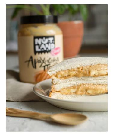 Nut Land Creamy peanut paste without sugar 1 kg - Buy Online on GoSupps.com