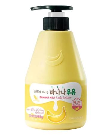 WELCOS Kwailnara Banana Milk Body Body lotion 560ml - Buy Online on GoSupps.com